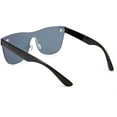 thumbnail image 3 of FEISEDY Oversized Mirrored Frameless Lens One Piece Sunglasses for Women Men B2647, 3 of 10