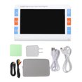 thumbnail image 2 of Electronic Vision Aid,  2X-32X Fixed  Handheld Digital Magnifier, 26 Color Modes Portable Autofocus Dual Lens Digital Reading Aid With Foldable Handle And 7 Inch HD Display, 2 of 8