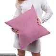 thumbnail image 4 of Ambesonne Pink Fabric by the Yard Upholstery, Detailed Flower Leaves, 5 Yards, Pink Grey, 4 of 4