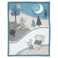 thumbnail image 6 of Lambs & Ivy Disney Baby Forever Pooh Blue/Gray 3-Piece Mini Crib Bedding Set, 6 of 8