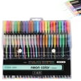 thumbnail image 1 of Colorful Gel Pen Set Watercolor Marker Pastel Glitter Draw Paint USA, 1 of 10