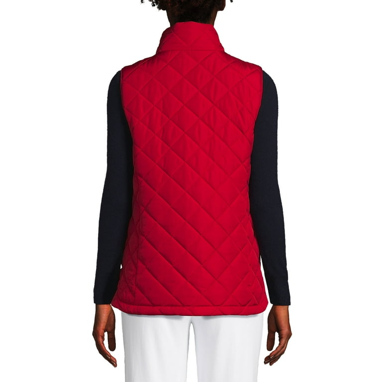 Lands end quilted vest hot sale