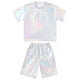 thumbnail image 5 of Vestido de Manga Corta Niñas Casual Impreso de Dos Piezas con Cuello Redondo para Niños, Blusa de Manga Corta Y Pantalones Cortos, 5 of 5