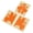 Orange, variant on HannLk Scratchproof Stickers Gaming Accessories Controller Grip Sticker