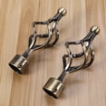 thumbnail image 3 of Curtain Rod Replacement Finials Bronze 2Pcs 1.1In Diameter, 3 of 5