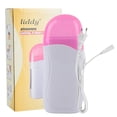 thumbnail image 1 of Chauffe-cire électrique portable pour épilation des bras et des jambes, rose et blanc, 1 of 4