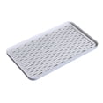 thumbnail image 1 of White Double Layer Drainage Tray Food Grade Plastic Multipurpose Drying Mat For Kitchen Countertop Tea Cup Utensils, 1 of 6