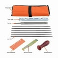 thumbnail image 6 of 12 Pack Chainsaw File, Chainsaw Sharpener Kit,Round Chainsaw File,Depth Gauge,Quick Check Gauge,12 x Chainsaw File,Photo Color, 6 of 6