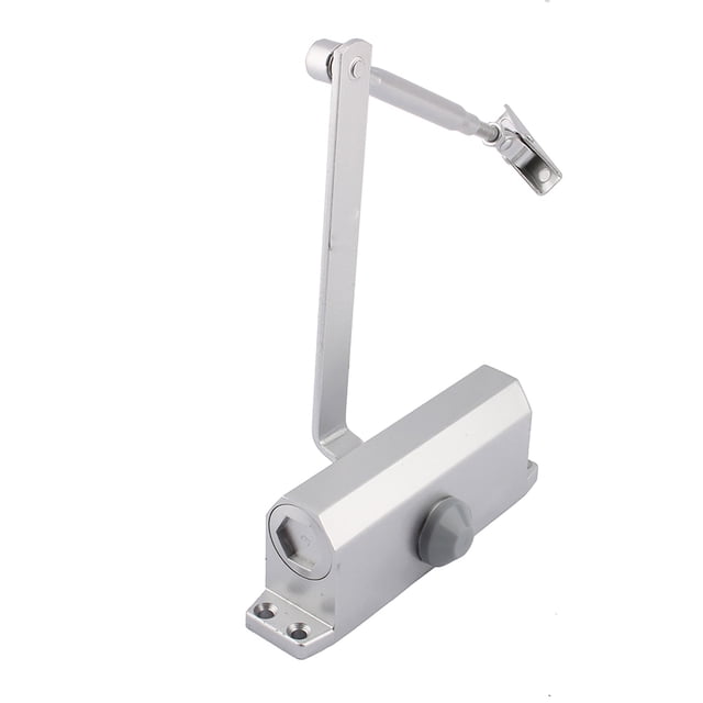 Adjustable Overhead Door Closer Hydraulic Buffer Home Closer for 35-60KG Doors