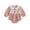 Orange, variant on XIMIN Newborn Baby Girl Halloween Outfit Pumpkin/Black Cat Embroidery Plaid Smocked Bubble Onesie Romper Long Puff Sleeve Bodysuit Infant Fall Clothes
