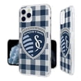thumbnail image 5 of Sporting Kansas City iPhone Plaid Design Clear Case, 5 of 7