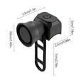 thumbnail image 3 of Mini Bike Horn with Battery, 120dB Loud Waterproof Cycle Bell, Handlebar-Mounted Safety Speaker, IPX4 Drizzle-Resistant Design, Lightweight Bicycle Accessory for Commuting, Kids Scooter Alarm, 3 of 6