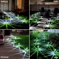 thumbnail image 4 of Solar Pathway Lights 10 Pack Outdoor Waterproof 6000K Cold White Yard Lighting LED Stainless Steel Stake for Garden Outside Landscape Lawn Driveway Walkway Path, 4 of 6