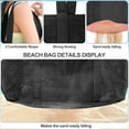thumbnail image 4 of Inadays Beach Bag, Extra Large Mesh Beach Tote with 8 Pockets & Waterproof Zipper inner Pocket for Family Pool Bag Ideal for Beach Trip Toys & Vacation Essentials, 4 of 8