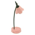thumbnail image 4 of 3W LED Touch Desk Lamp 3 Gear Dimmable Foldable Petal Shape Desktop Table Light USB 5V Pink, 4 of 6
