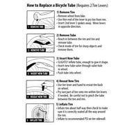 Concord Replacement Bicycle Inner Tube, 26, 4 Pack, Schrader Valve