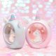 thumbnail image 3 of Lámpara de estrella de unicornio, lámpara de noche pequeña para dormitorio, decoración de habitación de corazón de niña, figura de acción de Anime impresa de unicornio, 3 of 5