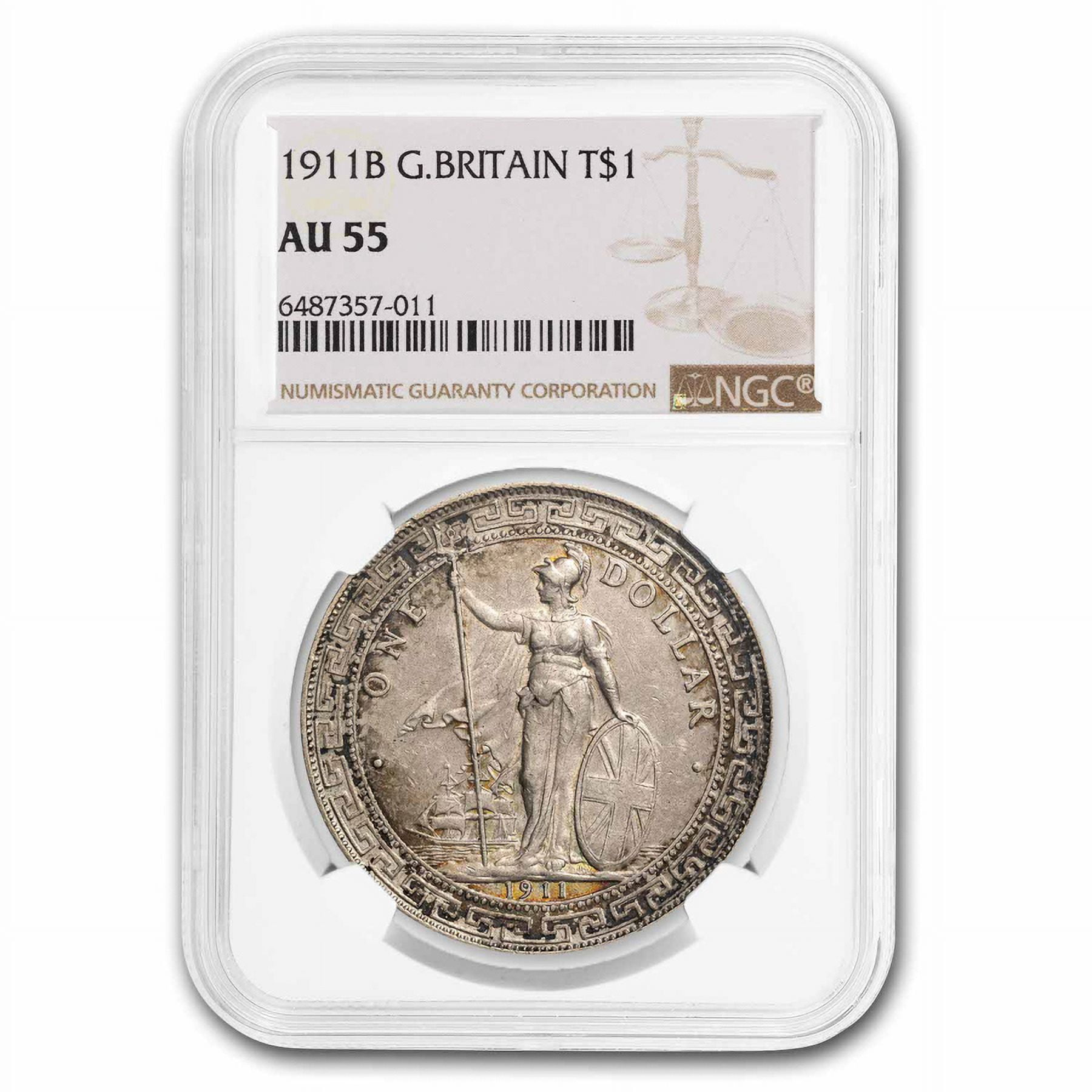 1897-(B) Great Britain Trade Dollar MS-64 NGC - Walmart.com