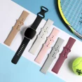 thumbnail image 2 of Silicone Strap For Fitbit Versa 3 Watch Band Soft smartwatch Correa Sport Bracelet Fit bit Versa 4 Sense Watchband Accessories gray 5 S (5.5- 6.7inch), 2 of 6