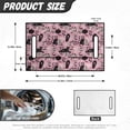 thumbnail image 7 of Renewold Golf Cart Seat Cover with Pockets Breathable Quick Dry Golf Blanket Accessories Keeps Seat Cool and Comfortable for Summer or Winter, Halloween Black Cat Pumpkin Pink, 7 of 7