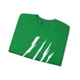 thumbnail image 3 of Effete Feline Claw Marks Scratch Unisex Heavy Blend™ Crewneck Sweatshirt, 3 of 11