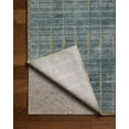 thumbnail image 6 of Chris Loves Julia x Loloi Calvin Ocean / Olive 18" x 18" Sample Rug, 6 of 6