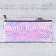 thumbnail image 5 of Bolsas de maquillaje con textura de escamas de pescado, bolsa de almacenamiento portátil con lentejuelas reflectantes brillantes, estuche multifuncional para cosméticos, neceser, bolso de viaje, 5 of 5