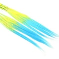 thumbnail image 6 of Colored Braids Hair Extensions with Rubber Bands Rainbow Braided Synthetic Hairpieces Ponytail Hair Accessories for Women Kids Girls Party Highlights Cosplay Dress Up (12PCS A Style), 6 of 8