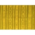 thumbnail image 1 of Ahgly Company Indoor Rectangle Abstract Yellow Contemporary Area Rugs, 8' x 10', 1 of 4