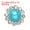 Lake Blue, variant on 12mm Sunflower Pearl Sew on Rhinestones, 200 Pcs Rhinestone Sequin Embellishments Crystal Glass Silver Base for Bedazzling, Beige