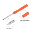 thumbnail image 4 of Mini Torx Screwdriver, T4 Star Head for Electronics Repair, 5 Pack (Red), 4 of 5