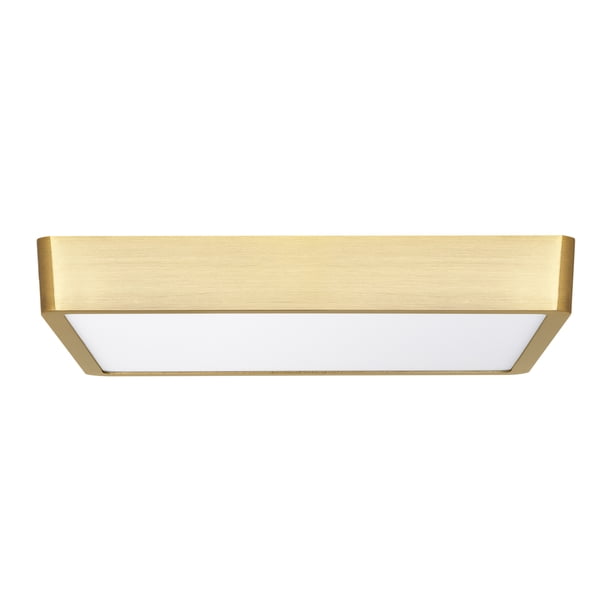 Estevez Luminaria DRUM DECO SQUARE para Sobreponer en Techo LED 25W 2 700K IP20 Bronce