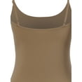 thumbnail image 4 of A2Y Women's Seamless Adjustable Basic Strap Camisole Mocha LXL, 4 of 5