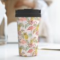 thumbnail image 6 of Logiee Tropical Flamingo Pineapple Print Stainless Steel Coffee Tumbler, Travel Coffee Mug, Insulated Coffee Mug with Lid, Spill Proof Coffee Cup, Portable Thermal Mug, 6 of 8