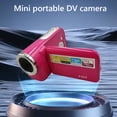 thumbnail image 3 of Vlogging Cámara Portátil DV 16MP 720p 2.0 Pulgadas TFT Color Screen 16x Zoom Digital Flash LED Incorporado para Estudiantes Adolescentes, 3 of 9