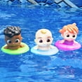 thumbnail image 3 of (2 pack) CoComelon Bath & Pool Toys, 3 Piece Set - JJ, Cody & YoYo Floating Bobble Water Figures for Swimming & Tub -  Officially Licensed - Ages 18+ Months, 3 of 6