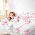 thumbnail image 2 of Feelyou Initial E Letter Full Size Comforter Sets, Bow-tie Bedding Sets, 3 Pieces, 2 of 6