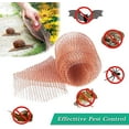 thumbnail image 4 of Maille de Cuivre, Rouleau de Maille de Cuivre Pur, Filet de Jardin Découpable pour Escargots Souris Oiseaux Chauve-Souris Insectes Rongeurs, 4 of 5