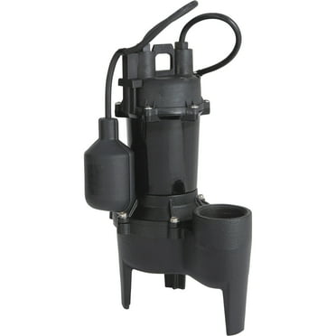 Ironton Cast Iron Sewage Pump, 4600 GPH, 1/2 HP, 2in. Port