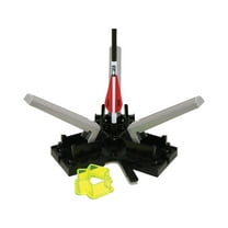 Bohning 601027 Archery Tool Right Helical Black Complete Tower Fletching Jig Kit