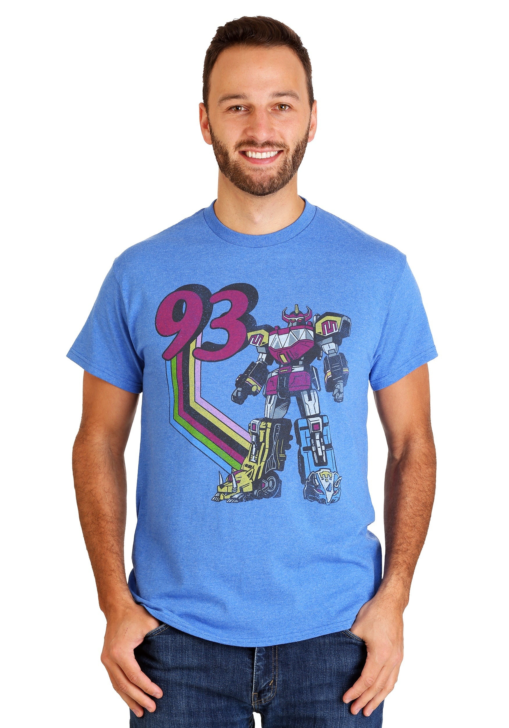 power rangers t shirt mens