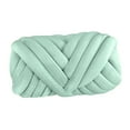 thumbnail image 4 of Chunky Yarn Knitting Arm Knit Soft Yarn 250G for DIY Rug Making Sweaters Light Green, 4 of 8