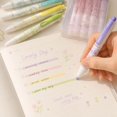Retractable Highlighter Marker Pen 4 Pack for Note Taking, Planner ...