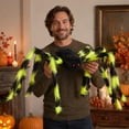 thumbnail image 5 of FufuCrick Halloween Decor, Plush Spider Prop, Fuzzy Arachnid Ornament for Indoor Outdoor Holiday Party Halloween Decorations, 11.8-inch, 5 of 7