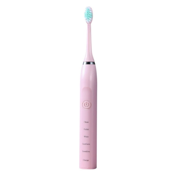 Puntoco cepillo de dientes eléctrico de pelo suave recargable para adultos multifuncionales para el hogar