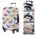 thumbnail image 5 of White Cartoon Dinosaurs Pterosaurs Pattern Luggage Cover Fashion Suitcase Cover Baggage Covers Fit 25-28 Inch Luggage (Go Travel), 5 of 5