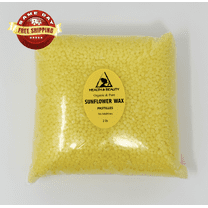Sunflower Wax Organic Vegan 100% Pure Pastilles Beads 32 oz, 2 lb