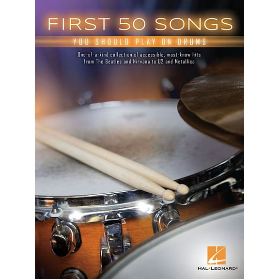 First 50 Songs You Should Play on Drums, (Paperback)