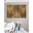 thumbnail image 2 of Linon Jewel Floral Flowers Transitional Area Rug, Beige, 2 of 3
