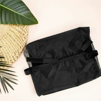 MIPCASE Large Capacity Stroller Organiser Bag 2Pcs Black Oxford Cloth Storage Organizer For Parents